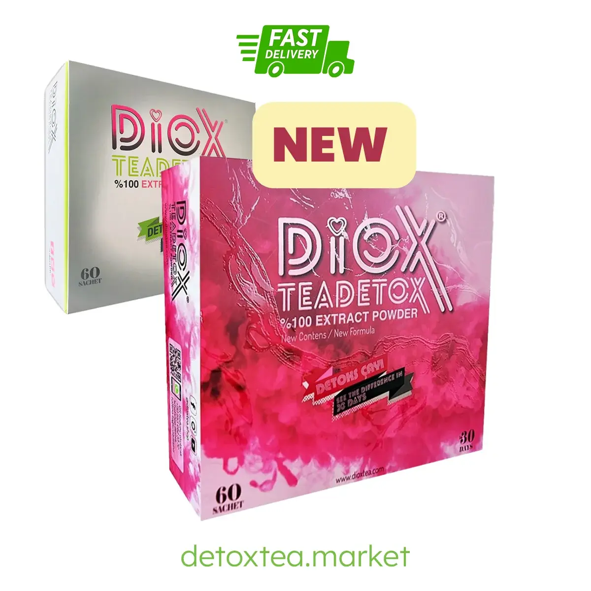 Diox Tea Detox – 60 Sachets (Full 30-Day Program)
